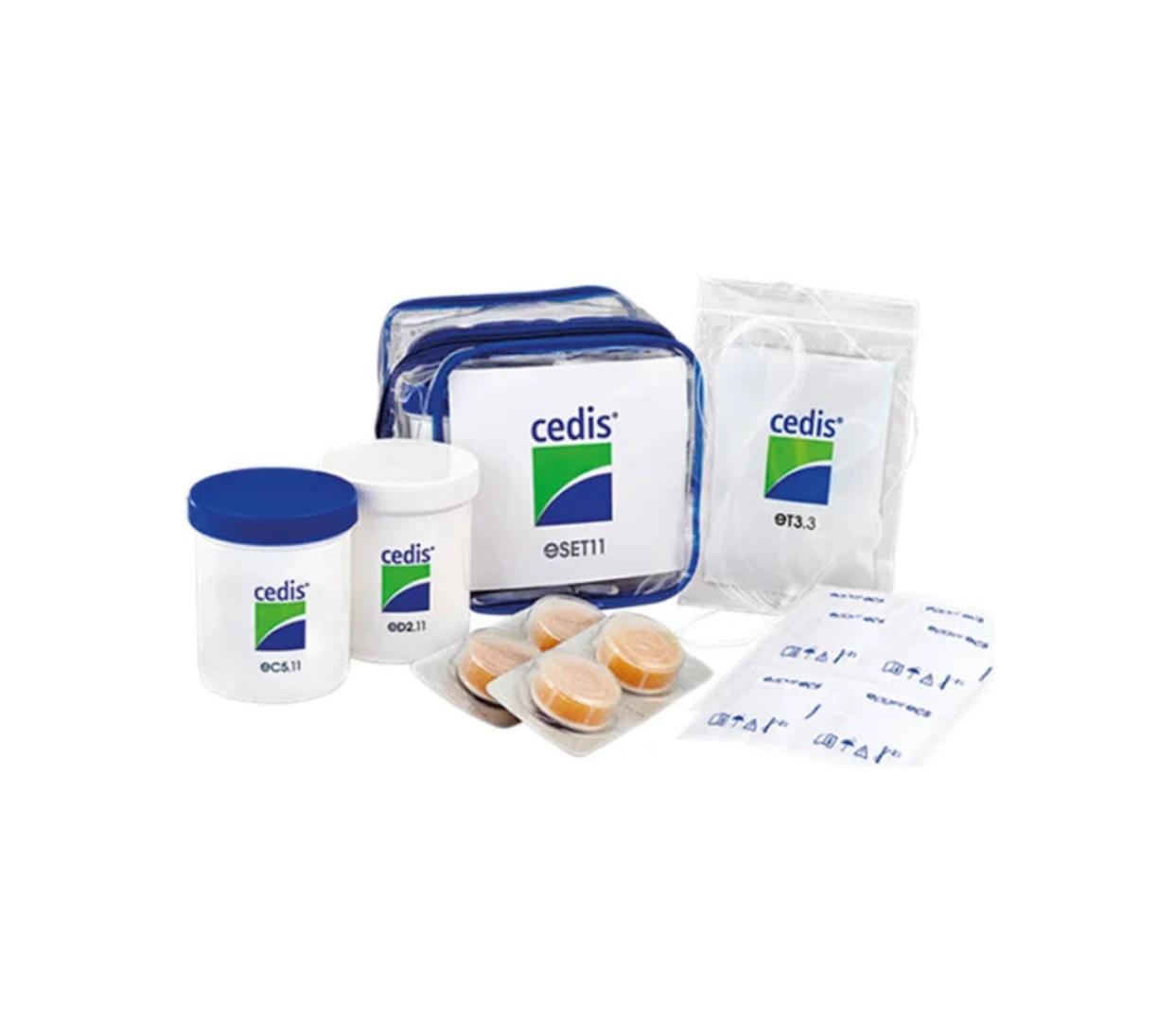 Zestaw do pielęgnacji aparatów słuchowych Cedis