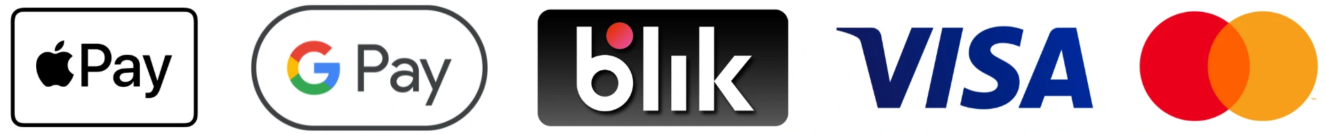 Dowolne formy płatności